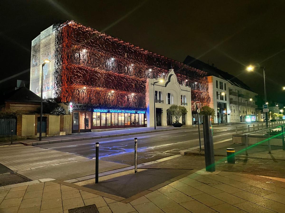 Alp Chartres - Grand Studio Avec Terrasse Et Parking Exterior foto
