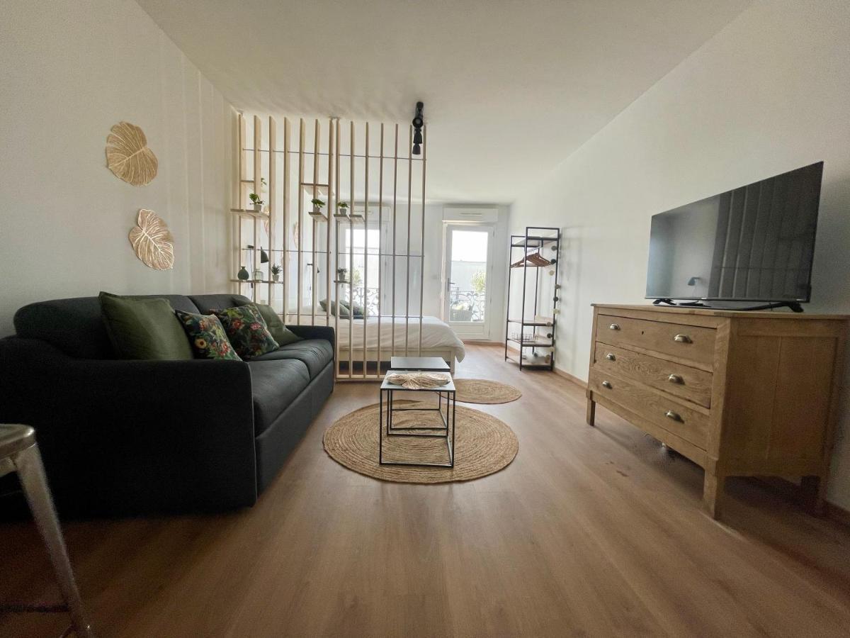 Alp Chartres - Grand Studio Avec Terrasse Et Parking Exterior foto